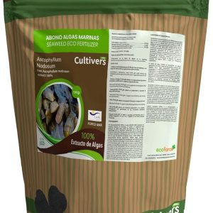 Envase de abono de algas marinas Ascophyllum nodosum Cultivers