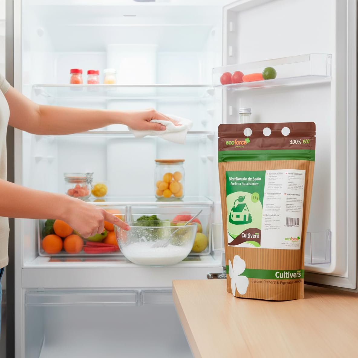 Bicarbonate de sodium 5 Uso de bicarbonato de sodio para limpieza natural de superficies del hogar