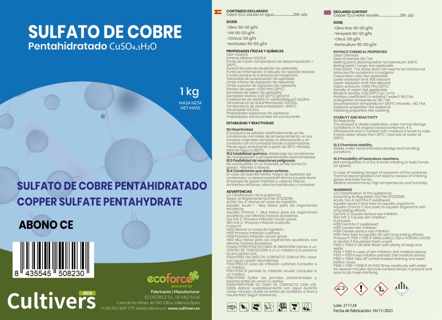 Copper Sulfate 3 Copper Sulfate - Image 3