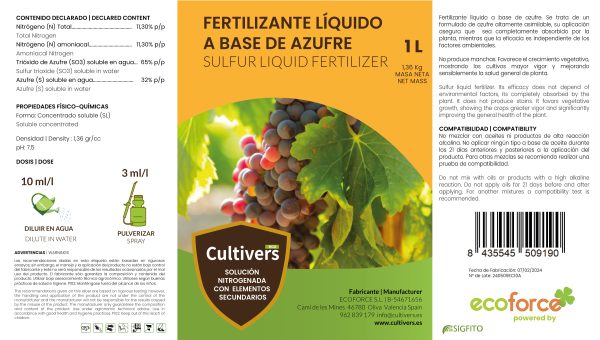 Azufre Sistémico - Imagen 3