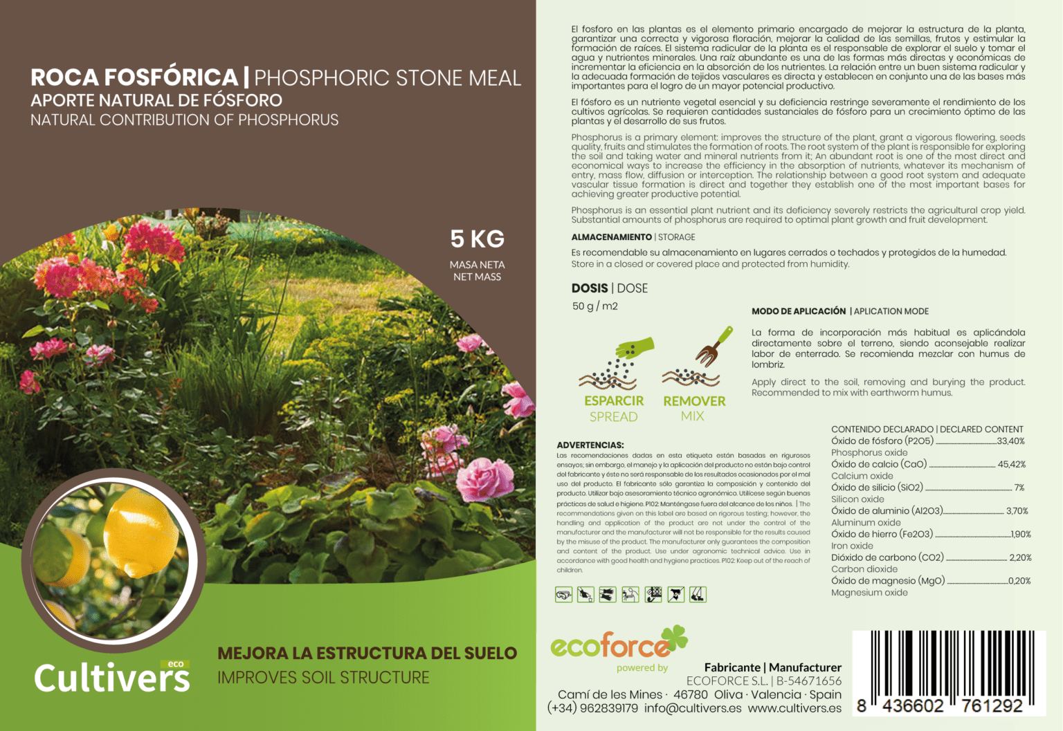 Fosfato in bigbag e sacchi da 20 kg su pallet 2 Fosfato in bigbag e sacchi da 20 kg su pallet - immagine 2