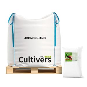 Fertilizer with Organic Organic Bigbag and 25kg Bags on Pallet