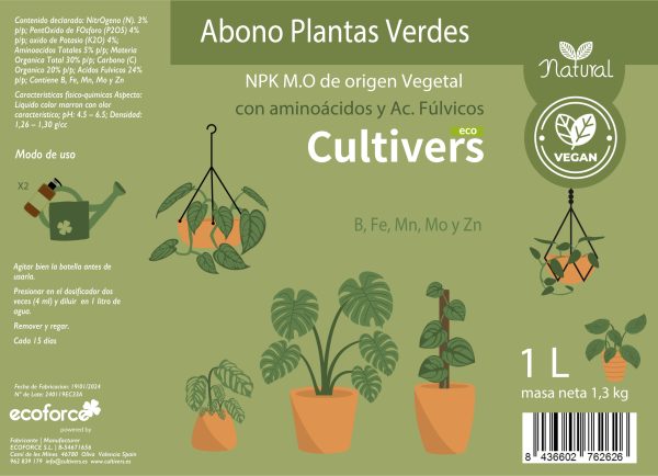 Abono Plantas Verdes - Imagen 2