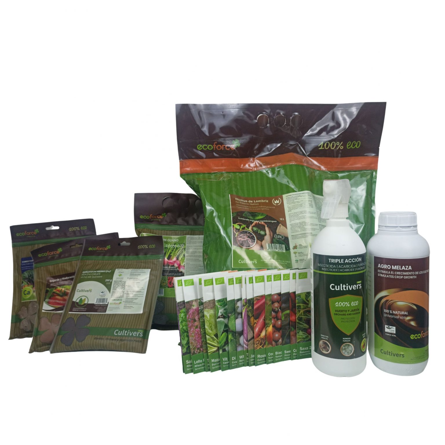 Iniziate il vostro giardino da 4 a 9 m2. Confezione 16 Semi e fertilizzanti Eco 1 Iniziate il vostro giardino da 4 a 9 m2. Confezione 16 Semi e fertilizzanti Eco