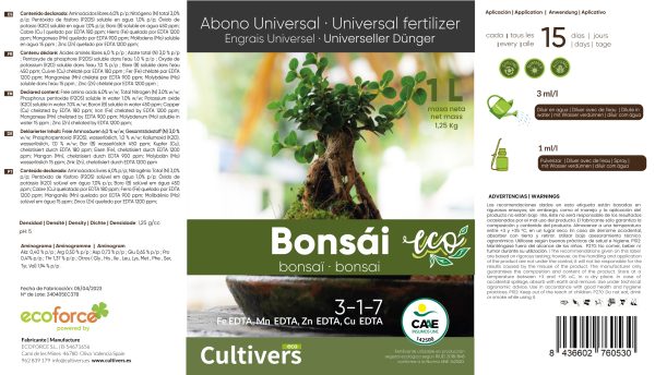 Ecological Liquid Bonsai Fertilizer - Image 2