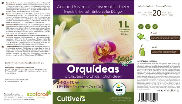 Organic Liquid Orchid Fertilizer - Image 2