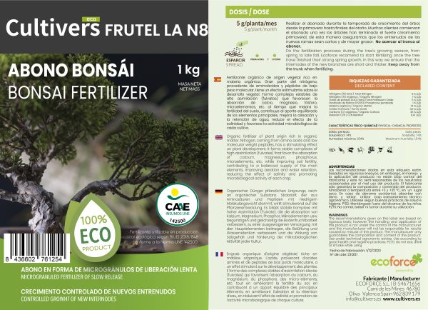 Abono Bonsai Ecológico - Imagen 3