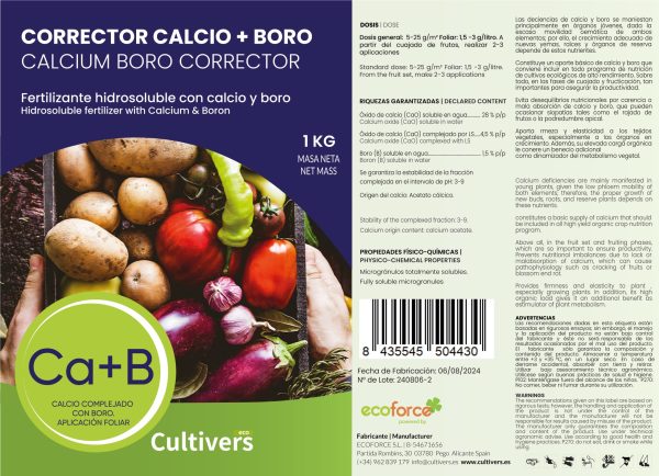Corrector Calcio y Boro - Imagen 3