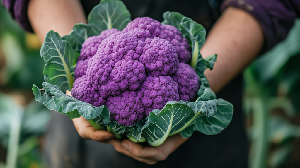 Guida alla coltivazione del cavolfiore biologico di Sicilia violetto 2 coltivazione