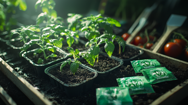 grow tomatoes in an urban garden