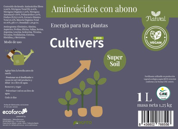 Aminoácidos con abono para plantas - Imagen 3