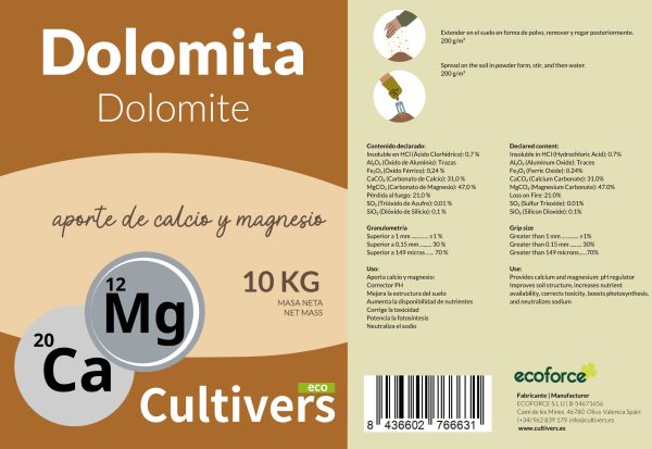 Dolomita Cal Agrícola 8 Dolomita Cal Agrícola
